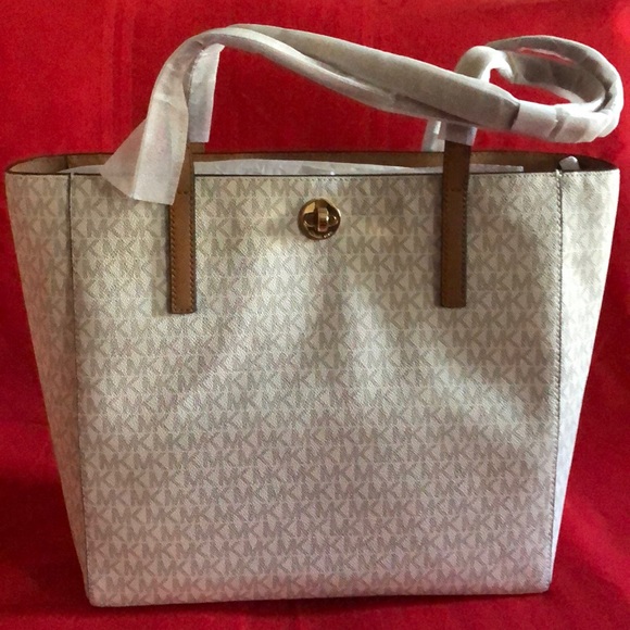 rivington large saffiano leather tote bag